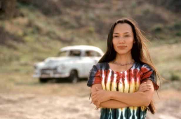 Irene Bedard in Smoke Signals (Image via Indian Country Times Media Network)
