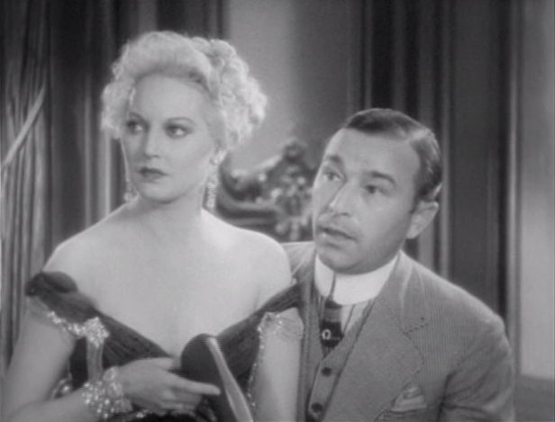 Thelma Todd makes a brief but well-performed appearance as the party gal who wins the elder Palooka's heart, swaying him away from his family. (Screen capture by Lindsey for TMP)
